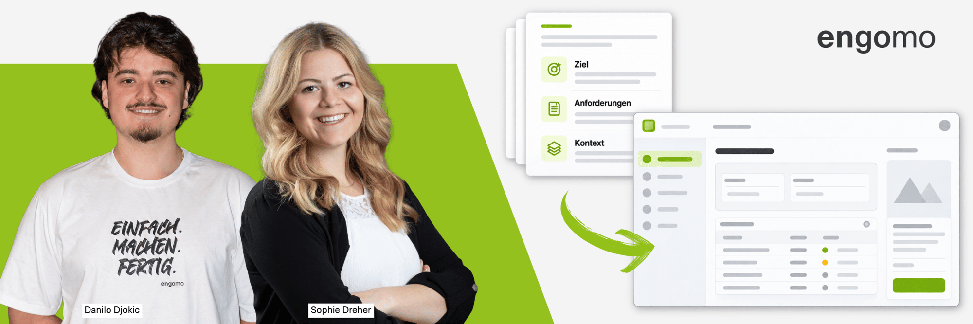 Header: engomoWebinar Apps mit KI bauen