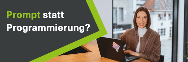 Header Webinar: Prompt statt Programmierung?