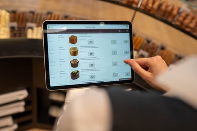 Läderach Filiallogistik-App Läderach Filiallogistik-App